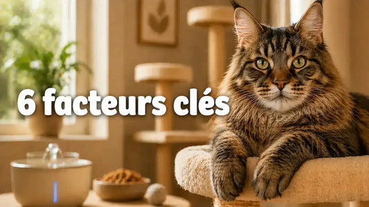 Quels sont les 6 facteurs qui font vivre un chat plus longtemps ?