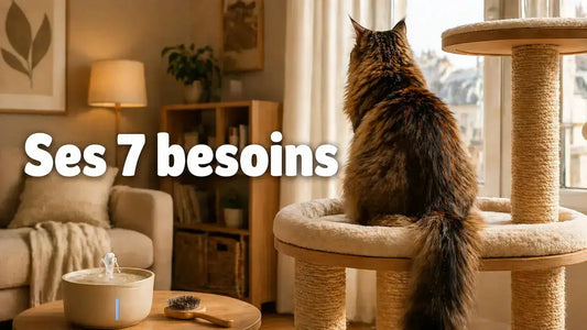 Quels sont les 7 besoins d'un Maine Coon pour vivre en appartement ?