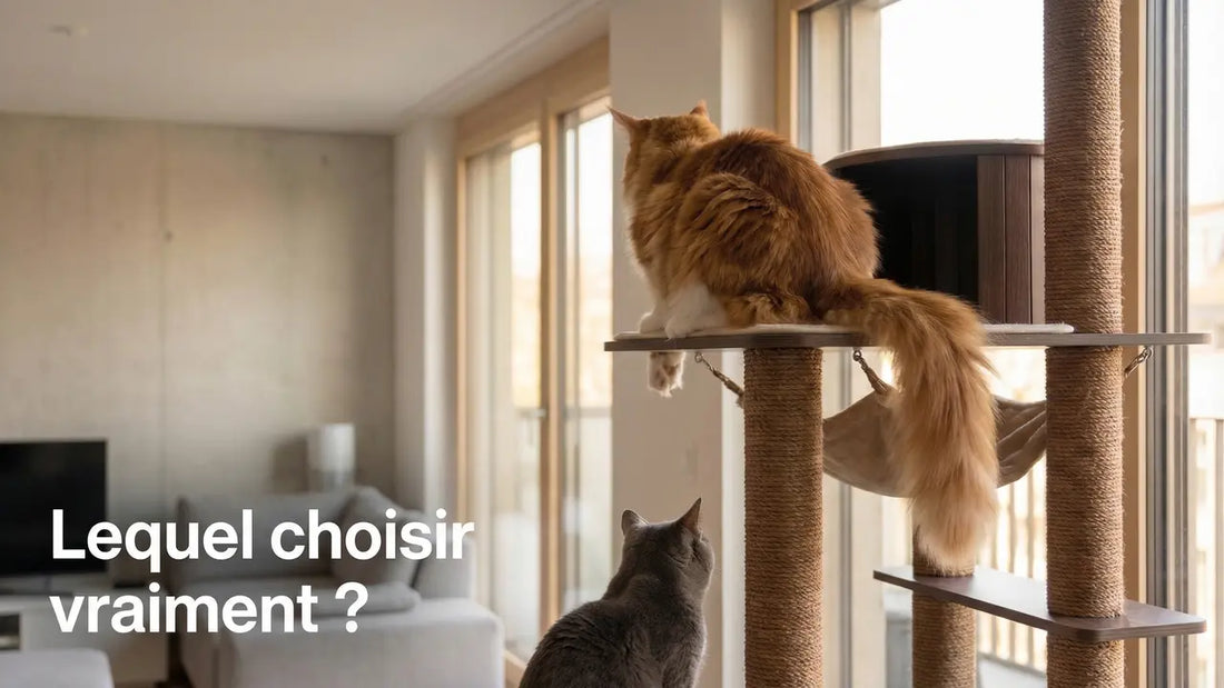 Quel type d'arbre à chat les chats préfèrent-ils ?