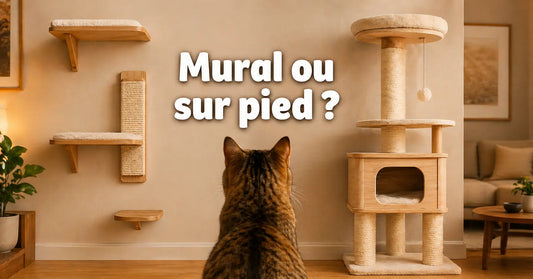 Arbre à chat mural ou sur pied : lequel choisir ?