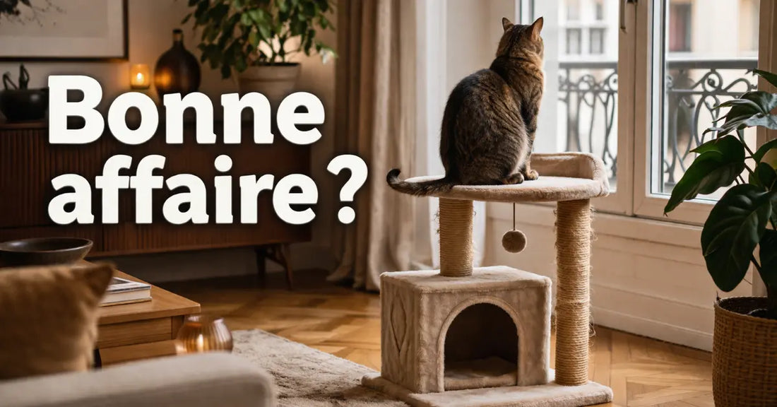 Est-ce acceptable d'utiliser un arbre à chat d'occasion ?