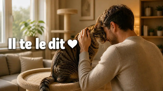 Comment le chat dit-il "je t'aime" ?