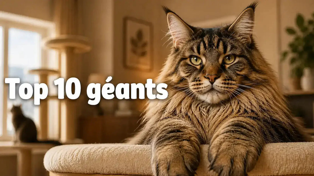 Quelles sont les 10 plus grandes races de chats du monde ?
