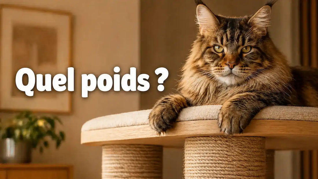 Quel poids un arbre à chat doit-il pouvoir supporter ?