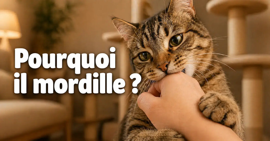 Quelles sont les 7 raisons pour lesquelles mon chat me mordille ?