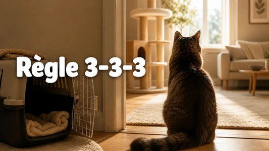 Quelle est la règle 3-3-3 pour les chats ?