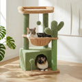 Arbre à chat cactus moderne avec plateforme d'observation