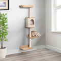 Arbre mural pour chat – Modèle Vertical Natura